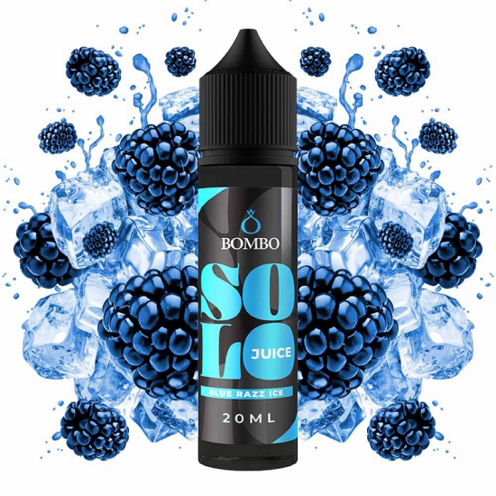 Blue Razz Ice 60ml - Bombo Solo Juice