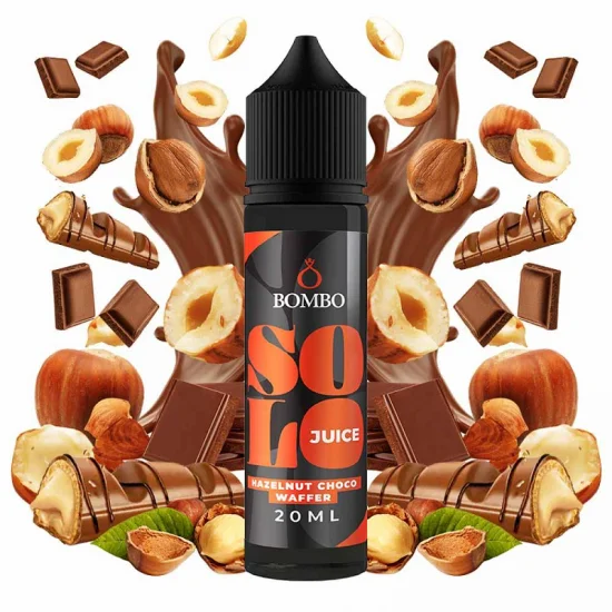 Hazelnut Choco Waffer 60ml - Bombo Solo Juice