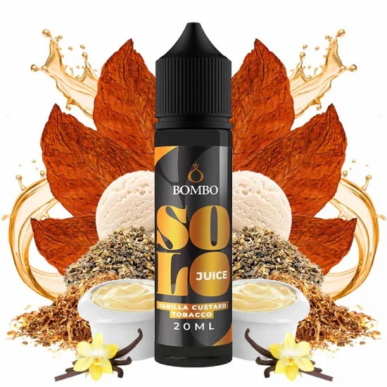 Vanilla Custard Tobacco 60ml - Bombo Solo Juice