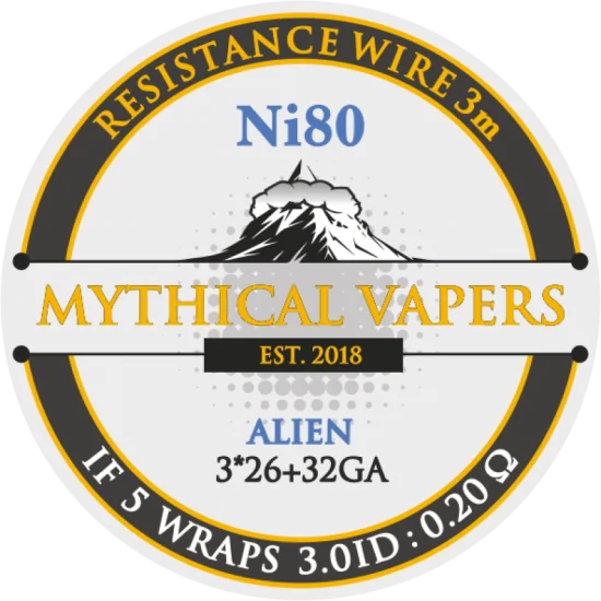 Mythical Vapers Alien ni80 wire