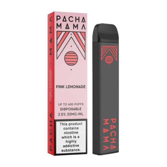 Pink Lemonade 20mg 2ml - Pacha Mama Disposable