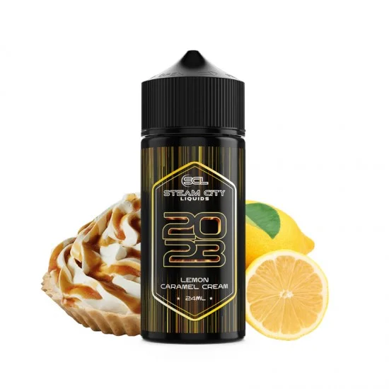 Steam City 2023 Lemon Caramel Cream Flavor Shot 120ml