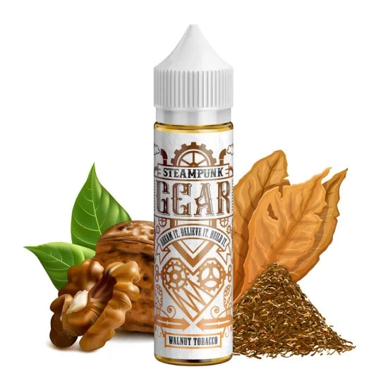 SteamPunk Flavor Shots Gear – Walnut Tobacco