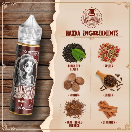 Steampunk Flavor Shot 60ml - Hada