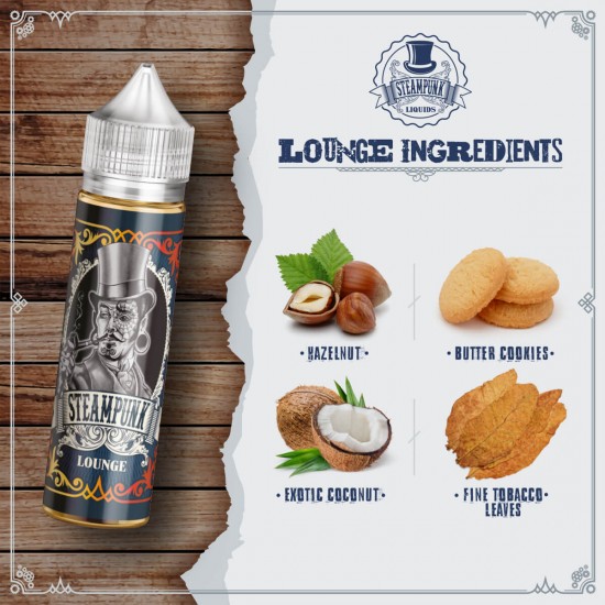 Steampunk Flavor Shot 60ml - Lounge