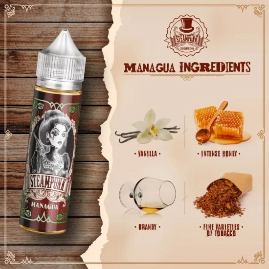 Steampunk Flavor Shot 60ml - Managua