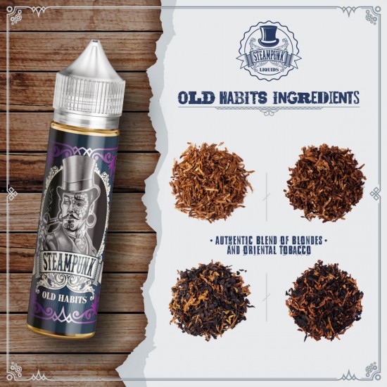 Steampunk Flavor Shot 60ml - Old Habits