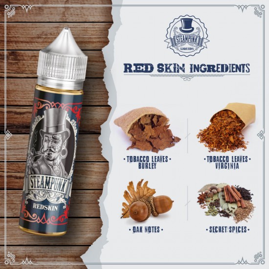 Steampunk Flavor Shot 60ml - Red Skin