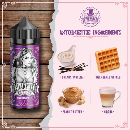 Steampunk Flavor Shots 120ml – Antoinette