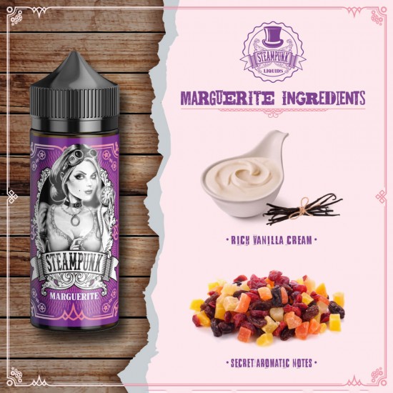 Steampunk Flavor Shots 120ml – Marguerite