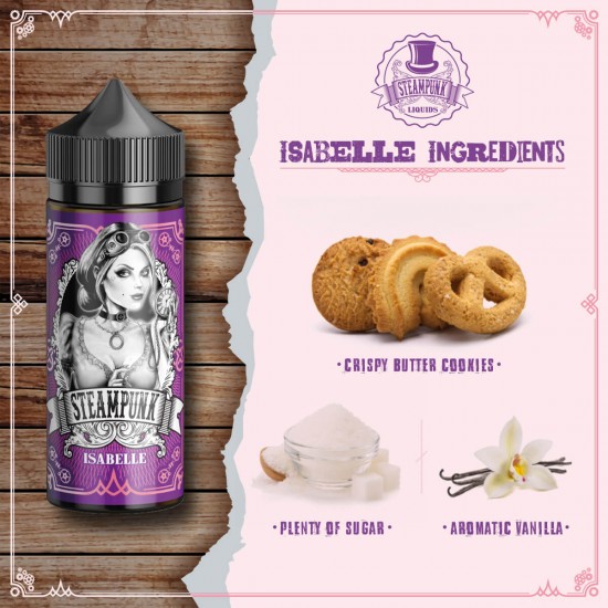 Steampunk Flavor Shots 120ml – Isabelle